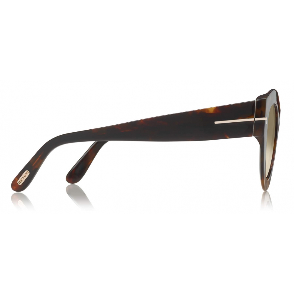 Tom Ford - Slater Sunglasses - Cat-Eye Sunglasses - Light Havana ...