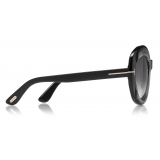 Tom Ford - Bianca Sunglasses - Occhiali da Sole Rotondi - Grigio - FT0581 - Occhiali da Sole - Tom Ford Eyewear