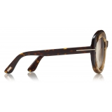 Tom Ford - Bianca Sunglasses - Round Sunglasses - Honey - FT0581 - Sunglasses - Tom Ford Eyewear