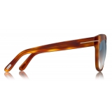 Tom Ford - Alistair Sunglasses - Square Sunglasses - Honey - FT0524 - Sunglasses - Tom Ford Eyewear