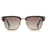 Tom Ford - River Polarized Vintage Square Sunglasses - Square Sunglasses - Black - FT0367P - Sunglasses - Tom Ford Eyewear