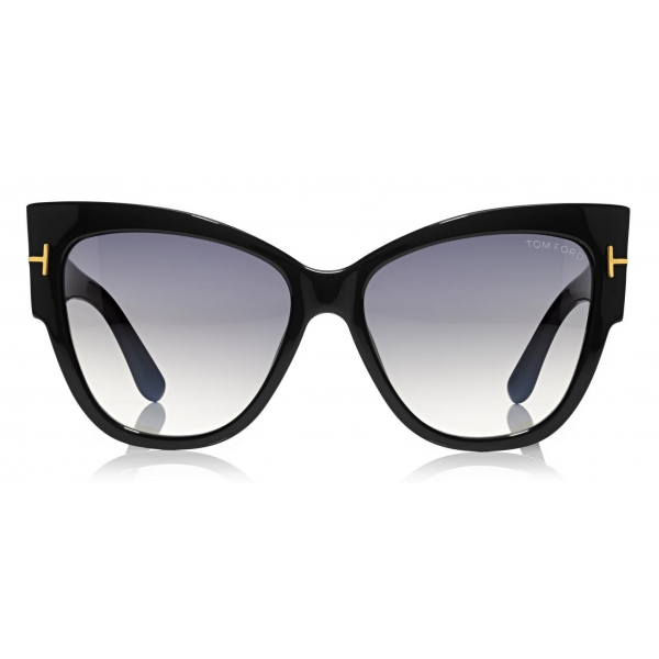 Tom Ford - Anoushka Sunglasses - Occhiali da Sole Cat-Eye - Nero - FT0371 - Occhiali da Sole - Tom Ford Eyewear