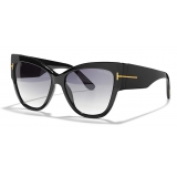Tom Ford - Anoushka Sunglasses - Cat-Eye Sunglasses - Black - FT0371 - Sunglasses - Tom Ford Eyewear