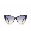 Tom Ford - Anoushka Sunglasses - Cat-Eye Sunglasses - Grey Peach - FT0371 - Sunglasses - Tom Ford Eyewear