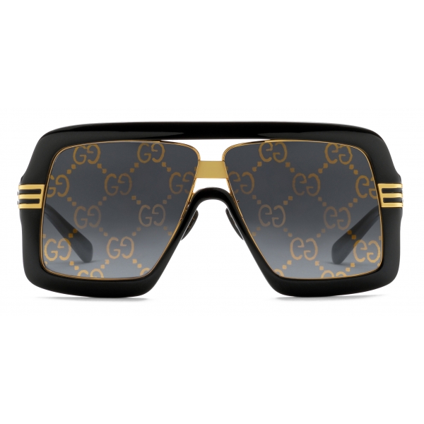 Prada Heritage Black Oversized Sunglasses Womens Accessories Sunglasses 