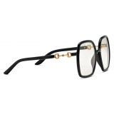 Gucci - Square Sunglasses - Black Yellow - Gucci Eyewear