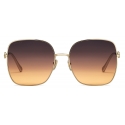 Gucci - Occhiali da Sole Quadrati - Oro Multicolore - Gucci Eyewear