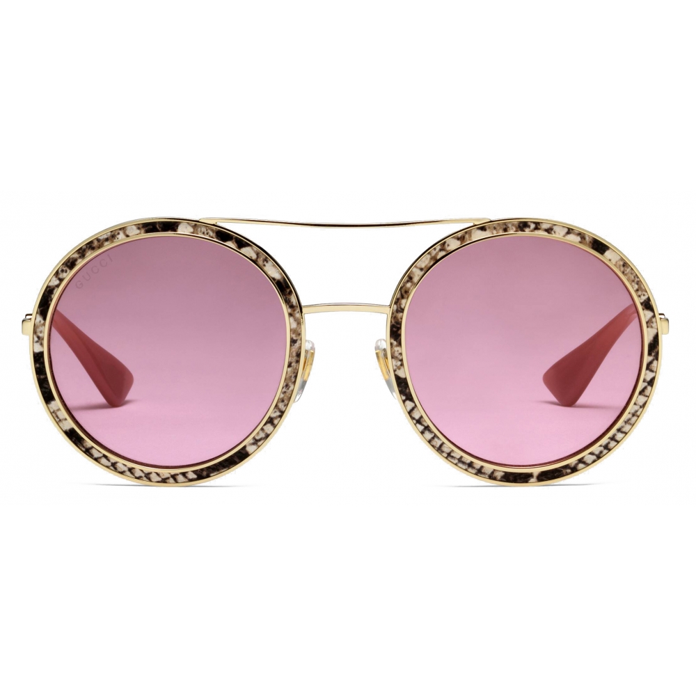 gucci sunglasses with gold bee