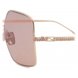 Fendi - Baguette - Square Sunglasses - Pink - Sunglasses - Fendi Eyewear