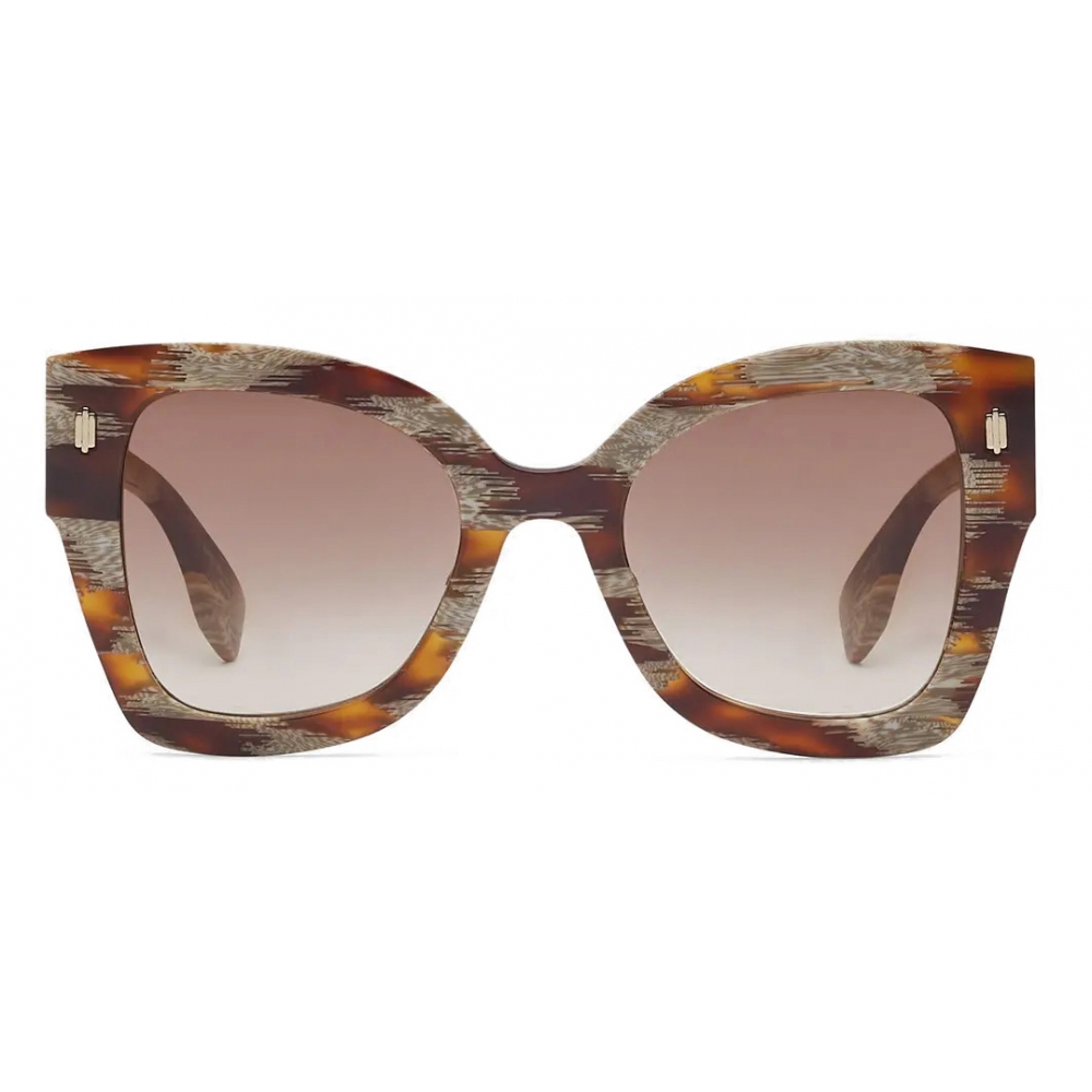 Fendi - Fendi Roma - Cat-Eye Sunglasses - Havana - Sunglasses - Fendi ...