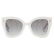 Fendi - Fendi Roma - Occhiali da Sole Squadrata - Bianco - Occhiali da Sole - Fendi Eyewear