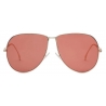 Fendi - Baguette - Occhiali da Sole Pilot Oversize - Rosa - Occhiali da Sole - Fendi Eyewear