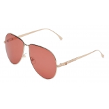 Fendi - Baguette - Pilot Oversize Sunglasses - Pink - Sunglasses - Fendi Eyewear