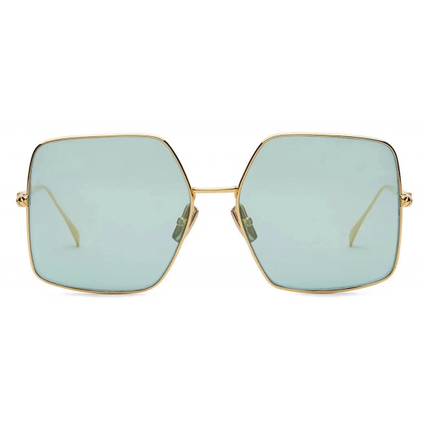 Fendi - FS Fendi Sky - Rectangular Sunglasses - Green - Sunglasses - Fendi  Eyewear - Avvenice