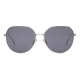 Fendi - Baguette - Occhiali da Sole Rotondi - Grigio - Occhiali da Sole - Fendi Eyewear