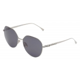 Fendi - Baguette - Round Sunglasses - Gray - Sunglasses - Fendi Eyewear