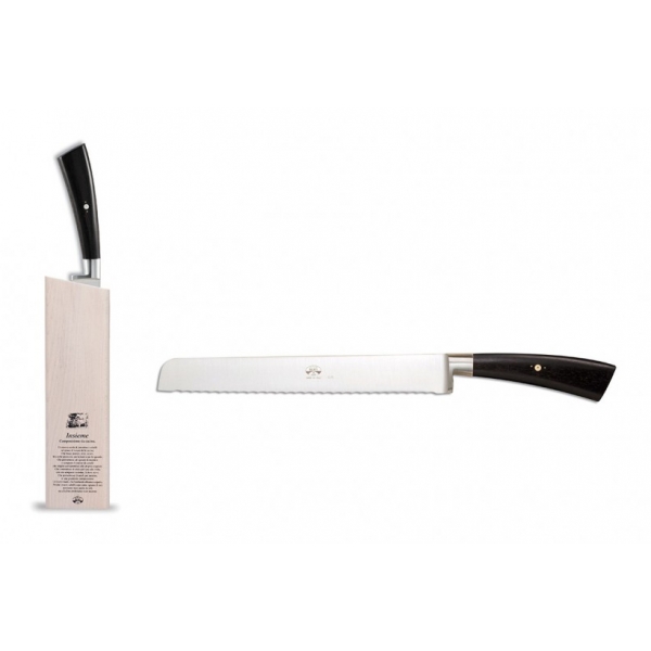 Coltellerie Berti - 1895 - Bread Knife Set - N. 9402 - Exclusive Artisan Knives - Handmade in Italy