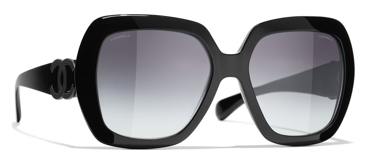 CHANEL Big Square Polarized Sunglasses – Susannah Designer Consignment