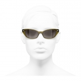 Chanel - Occhiali da Sole Cat-Eye - Kaki Marrone - Chanel Eyewear