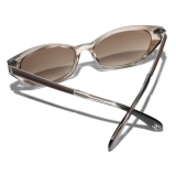 Chanel - Cat-Eye Sunglasses - Light Brown - Chanel Eyewear