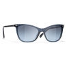Chanel - Cat-Eye Sunglasses - Dark Blue - Chanel Eyewear