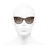 Chanel - Occhiali da Sole Cat-Eye - Tartaruga Marrone - Chanel Eyewear