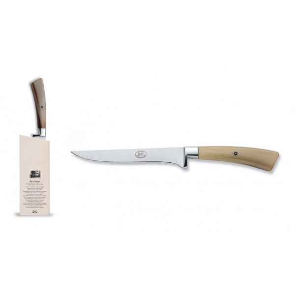 Coltellerie Berti - 1895 - Large Boning Knife Set - N. 9208 - Exclusive Artisan Knives - Handmade in Italy