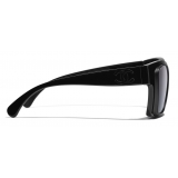 Chanel - Butterfly Sunglasses - Black Gray - Chanel Eyewear