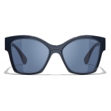 Chanel - Butterfly Sunglasses - Dark Blue - Chanel Eyewear
