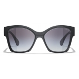 Chanel - Butterfly Sunglasses - Dark Gray - Chanel Eyewear