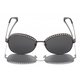 Chanel - Square Sunglasses - Brown Dark Gray - Chanel Eyewear