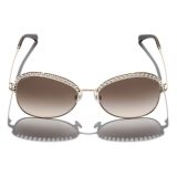 Chanel - Square Sunglasses - Gold Brown - Chanel Eyewear
