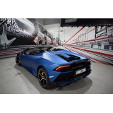 Superior Car Rental - Lamborghini Huracán EVO RWD Spyder - Blue - Exclusive Luxury Rent