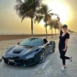Superior Car Rental - Ferrari F8 Tributo - Black - Exclusive Luxury Rent