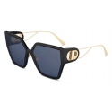 Dior - Occhiali da Sole - 30Montaigne BU - Nero Blu - Dior Eyewear