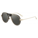 Cartier - Pilot - Smooth and Brushed Golden-Finish Metal - Santos de Cartier - Sunglasses - Cartier Eyewear
