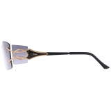 Cazal - Vintage 9095 - Legendary - Black Gold Grey - Sunglasses - Cazal Eyewear
