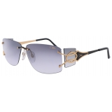 Cazal - Vintage 9095 - Legendary - Black Gold Grey - Sunglasses - Cazal Eyewear