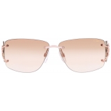 Cazal - Vintage 9095 - Legendary - Cream Rose Gold Brown - Sunglasses - Cazal Eyewear