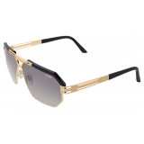 Cazal - Vintage 9082 - Legendary - Black Gold Grey - Sunglasses - Cazal Eyewear