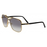 Cazal - Vintage 9090 - Legendary - Black Gold Grey - Sunglasses - Cazal Eyewear