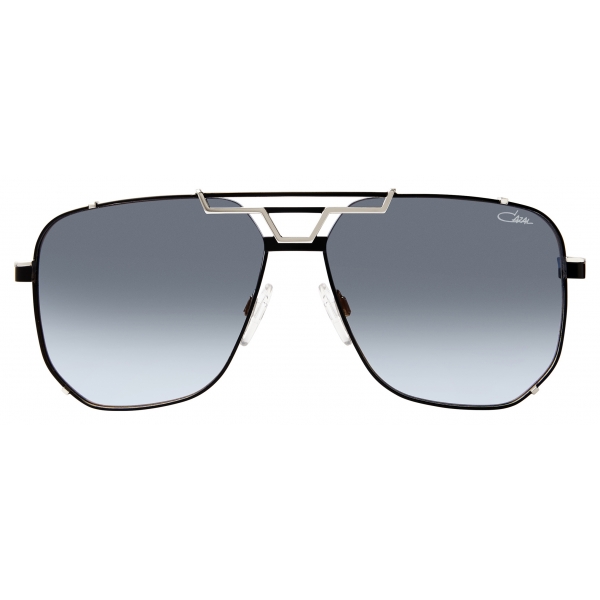Cazal - Vintage 9090 - Legendary - Black Silver Blue - Sunglasses - Cazal Eyewear