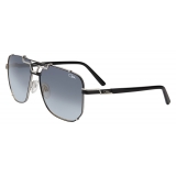 Cazal - Vintage 9090 - Legendary - Black Silver Blue - Sunglasses - Cazal Eyewear