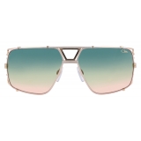 Cazal - Vintage 9093 - Legendary - Gold Rosewood Green - Sunglasses - Cazal Eyewear