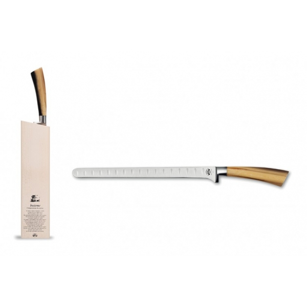 Coltellerie Berti - 1895 - Salmon Knife Set -  N. 92703 - Exclusive Artisan Knives - Handmade in Italy