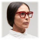 Kuboraum - Mask K5 - Burgundy - K5 BY - Optical Glasses - Kuboraum Eyewear