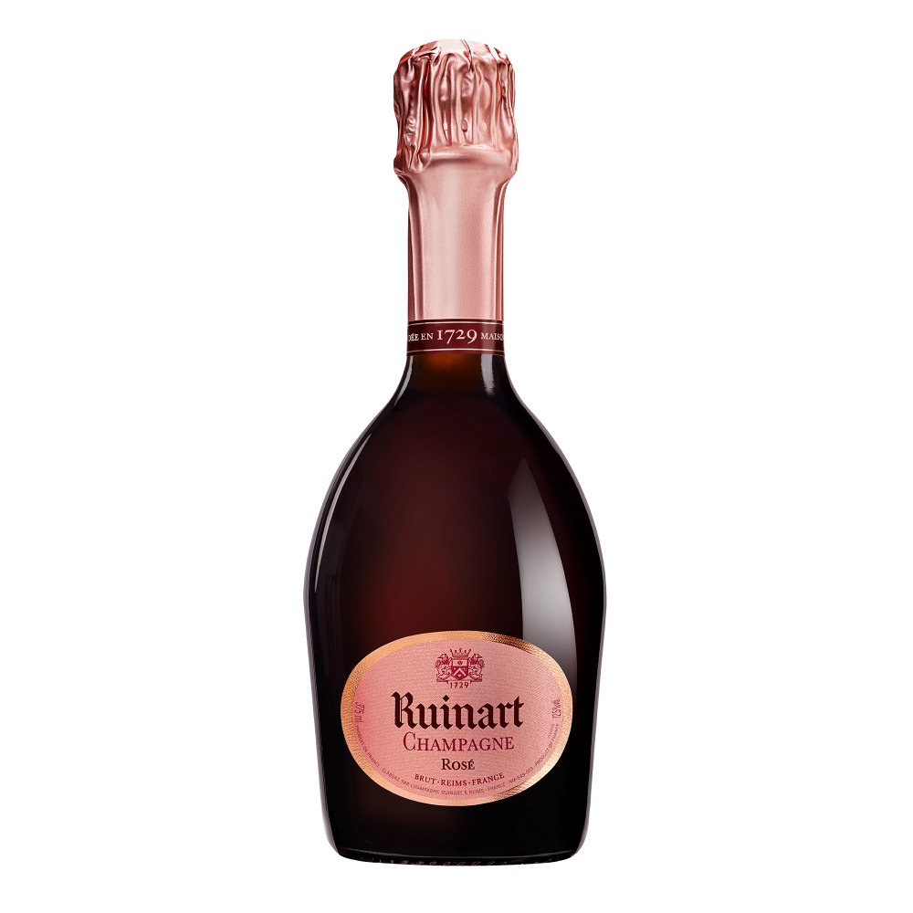 Ruinart Champagne 1729 - Rosé - Mezza - Chardonnay - Luxury Limited Edition - 375 ml