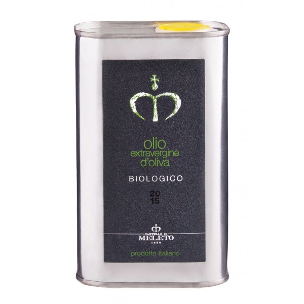 Castello di Meleto - Extra Virgin Olive Oil Organic - Tin - 500 ml ...