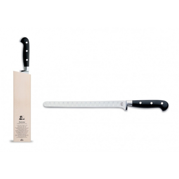 Coltellerie Berti - 1895 - Salmon Knife Set -  N. 9863 - Exclusive Artisan Knives - Handmade in Italy