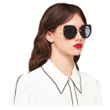 Miu Miu - Miu Miu Artiste Sunglasses - Geometric - Slate Gray - Sunglasses - Miu Miu Eyewear
